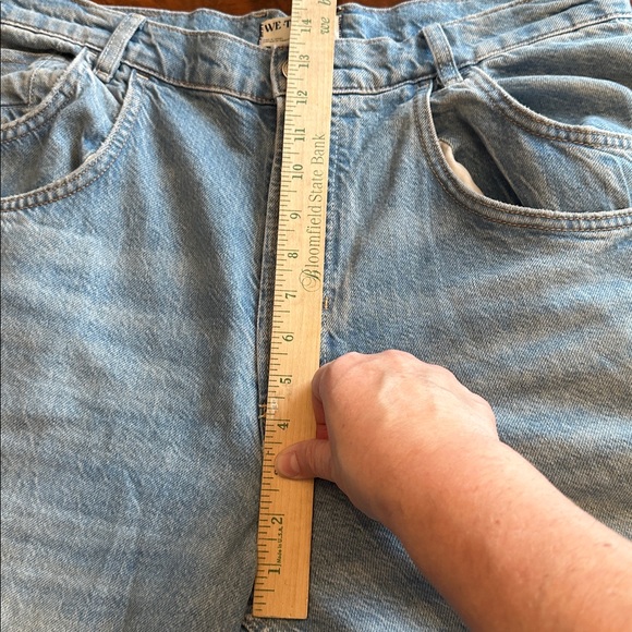 Free People Final Countdown Cuffed Low Rise Jeans We The Free to the Wire  31 - Picture 8 of 11